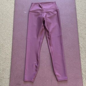 Alo Yoga 7/8 High Waist Airlift Legging, XS, Soft Mulberry, EUC